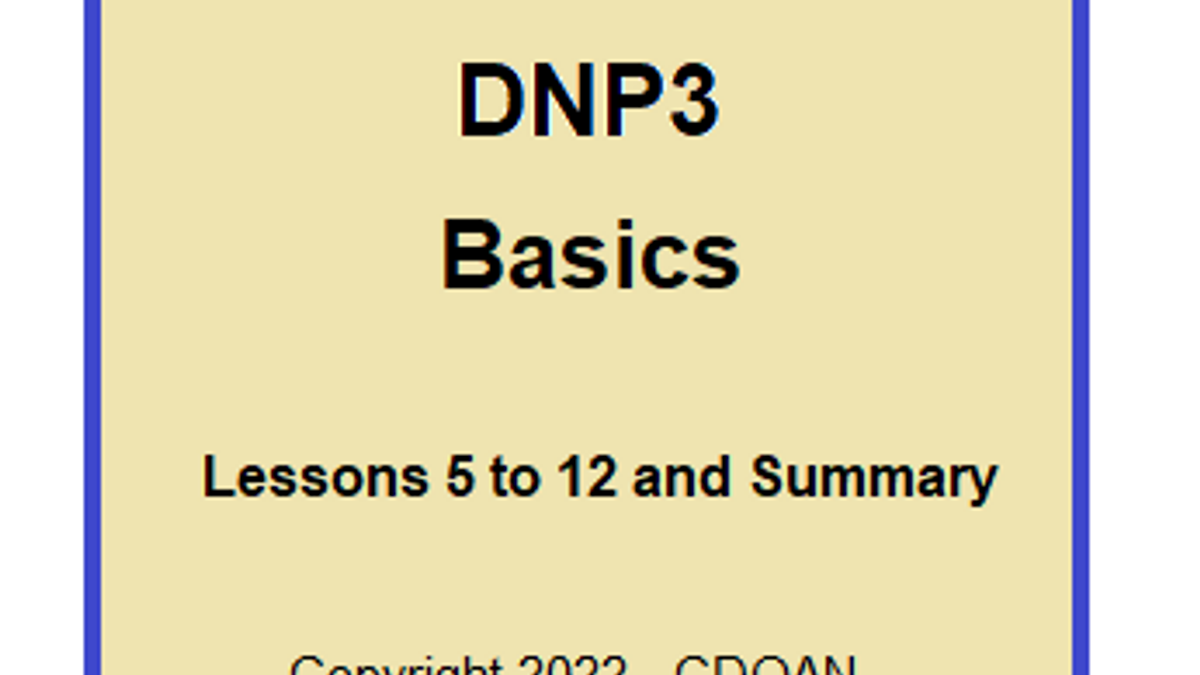 Lessons 5 to 12 and Summary